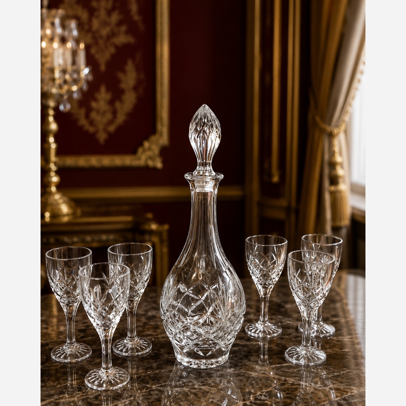 گیلاس خوری کریستالی